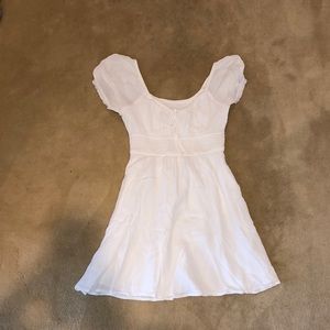 Hollister white dress